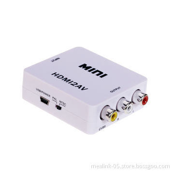 HDMI to AV converter mini box 1080p